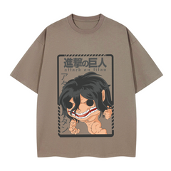 ATTACK TITAN OVERSIZED TEE - AOT