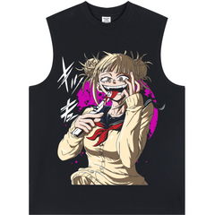 Unisex Longline Loose Tank Top - HIMIKO TOGA
