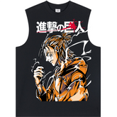 Unisex Longline Loose Tank Top EREN - AOT