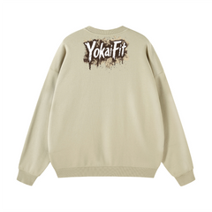 Lightweight Oversize Crewneck Sweatshirt - ATTACK TITAN