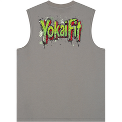 Unisex Longline Loose Tank Top - DRUNK LEE