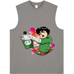 Unisex Longline Loose Tank Top - DRUNK LEE