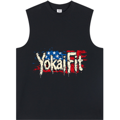Unisex Longline Loose Tank Top - USA YOKAIFIT