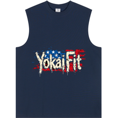 Unisex Longline Loose Tank Top - USA YOKAIFIT