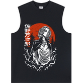 Unisex Longline Loose Tank Top - MIKEY TOKYO REVENGERS