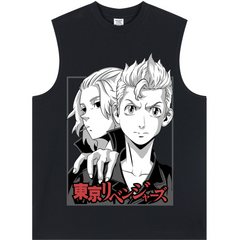 Longline Loose Tank Top - TAKEMISHI & MIKEY