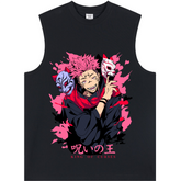Longline Loose Tank Top - KING OF CURSES