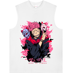 Longline Loose Tank Top - KING OF CURSES