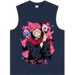 Longline Loose Tank Top - KING OF CURSES