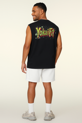 Unisex Longline Loose Tank Top - DRUNK LEE