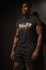 Washed Crew Neck Tank Top - CIV YOKAIFIT