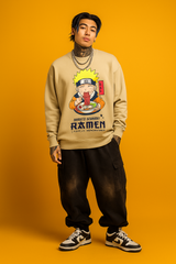 Lightweight Oversized Crewneck Sweatshirt - NARUTO