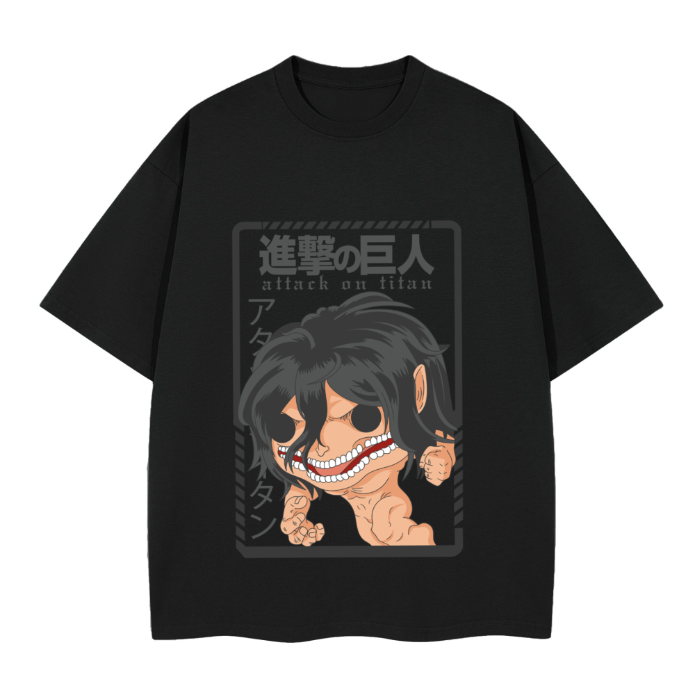 ATTACK TITAN OVERSIZED TEE - AOT