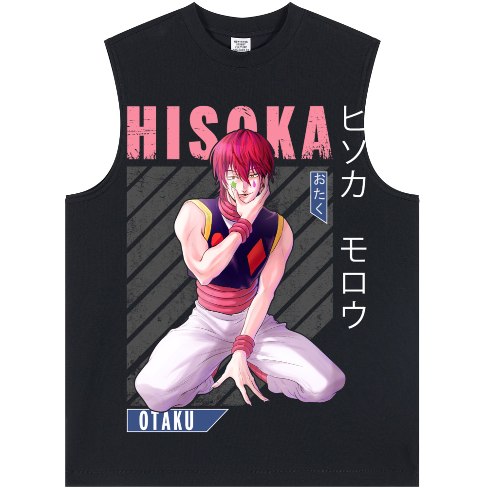 LONGLINE LOOSE TANK TOP - HISOKA - HxH