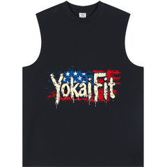 Unisex Longline Loose Tank Top - USA YOKAIFIT