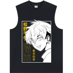 Longline Loose Tank Top - CHIFUYU