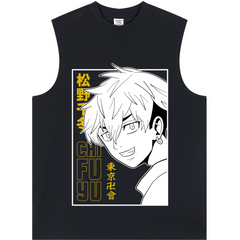 Longline Loose Tank Top - CHIFUYU